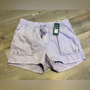 Alpine Design 4” mid rise shorts small purple new with tags